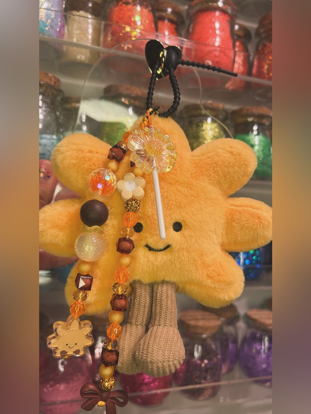 Jelly cat dangle keychain (Live Item)